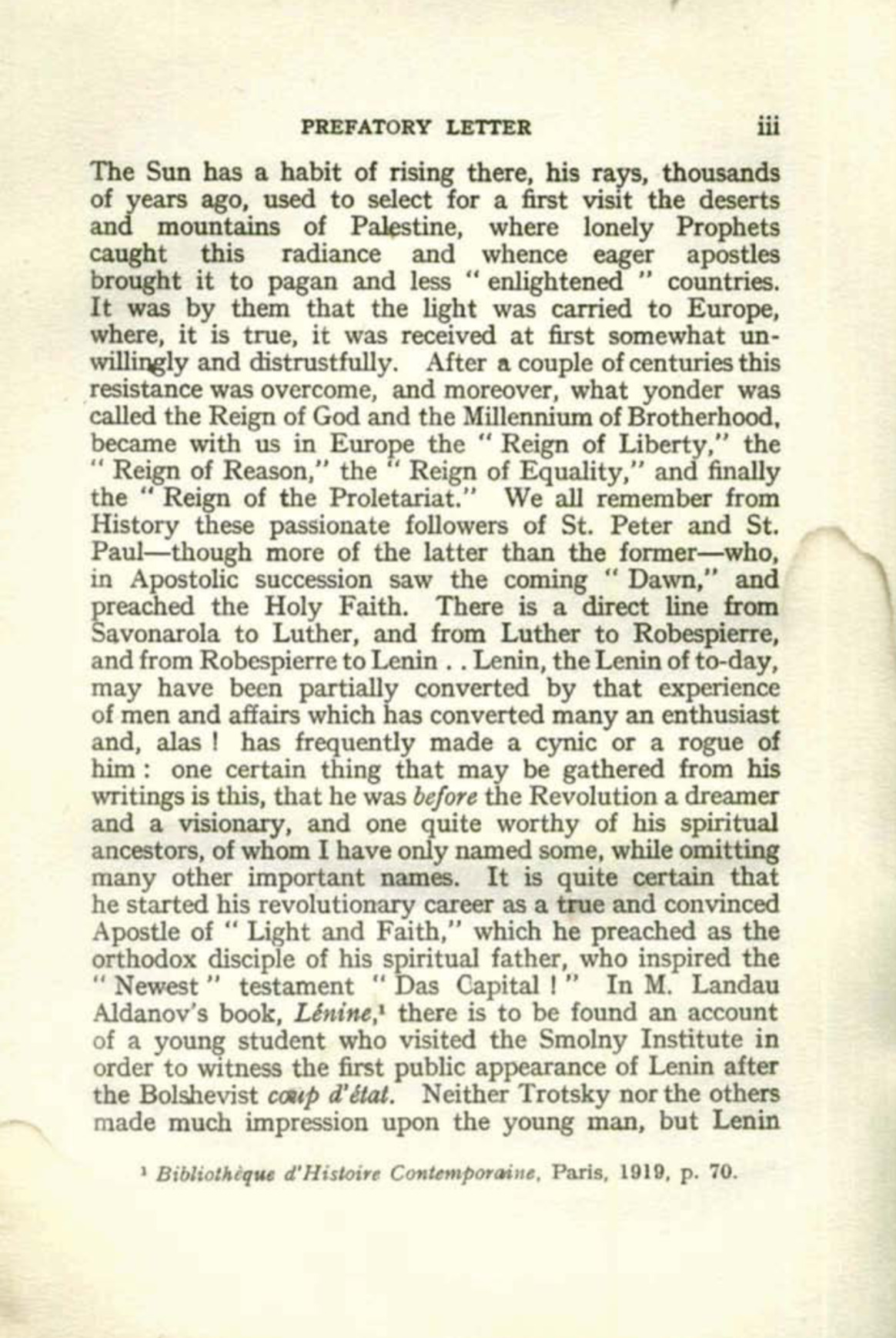 Oscar Levy - Preface to The World Significance of the Russian Revolution - 1920 - 3